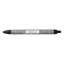 Imitate Silver Glitzer Textur Look & Individuelle  Kugelschreiber