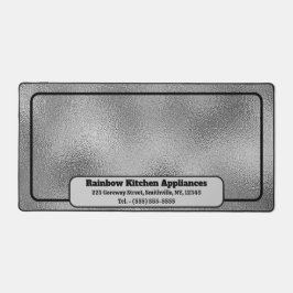 Imitate Silver Gray Metallic für ihn Schreibtischunterlage