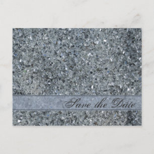 Imitate Sparkle Wedding Speichern Sie die Ankündig Ankündigungspostkarte