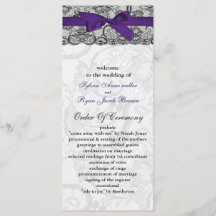 Imitate Spitzen und Band lila Schwarze Hochzeitsfe