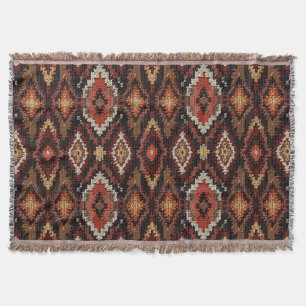 Imitate stricken Aztec Western Muster Decke