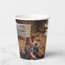 Imitate Vellum Foto Overlay Custom Wedding