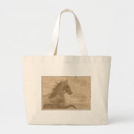 Imitate Vintag Hackney Jumbo Stoffbeutel