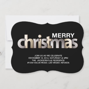 Imitate Weihnachten Weihnachten Feiertag Einladung