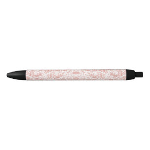 Imitate Weißer Spitzen-Fishnet Pen mit Blume Kugelschreiber