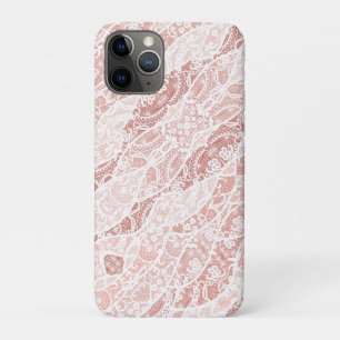 Imitate White Lace Fishnet iPhone Case einzigartig