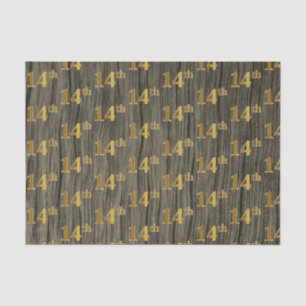 Imitate Wood, Imitate Gold 14. (Vierzehnte) Verans Seidenpapier