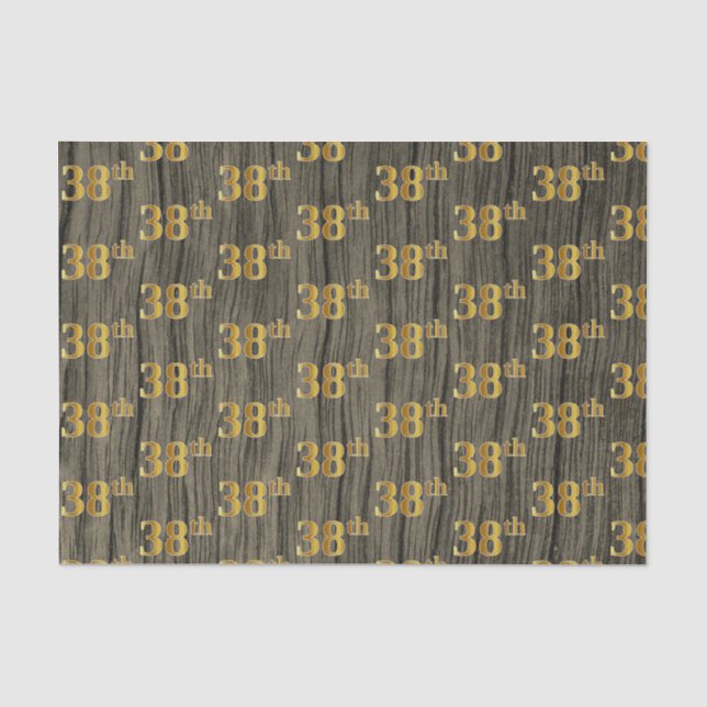 Imitate Wood, Imitate Gold 38. (Achtunddreißig) Ve Seidenpapier (Vorderseite)