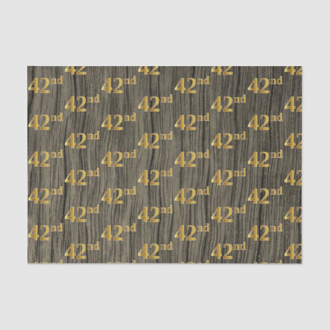Imitate Wood, Imitate Gold 42. (42.) Veranstaltung Seidenpapier (Vorderseite)