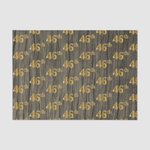 Imitate Wood, Imitate Gold 46. (46.) Event Seidenpapier