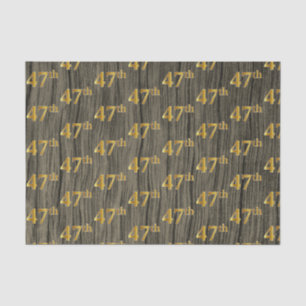 Imitate Wood, Imitate Gold 47. (siebenundvierzigst Seidenpapier