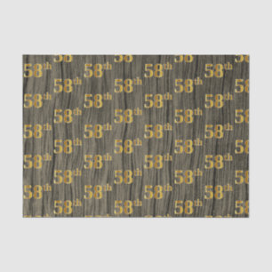Imitate Wood, Imitate Gold 58. (Achtundfünfzigste) Seidenpapier