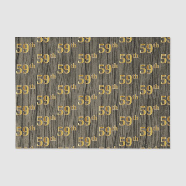 Imitate Wood, Imitate Gold 59. (Neunundfünfzigste) Seidenpapier (Vorderseite)