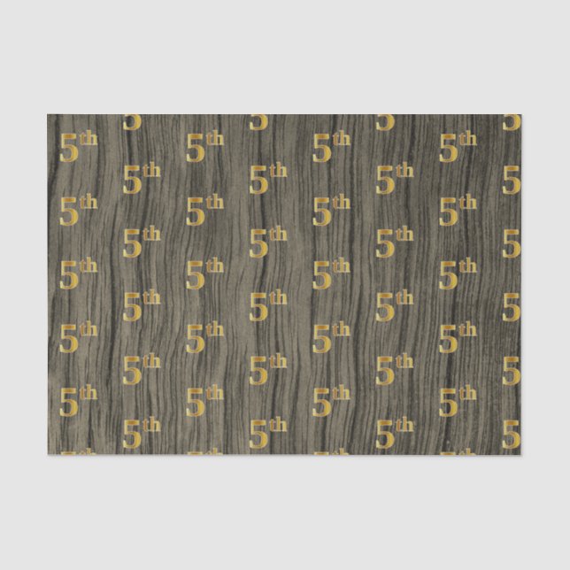 Imitate Wood, Imitate Gold 5. (Fünfte) Veranstaltu Seidenpapier (Vorderseite)