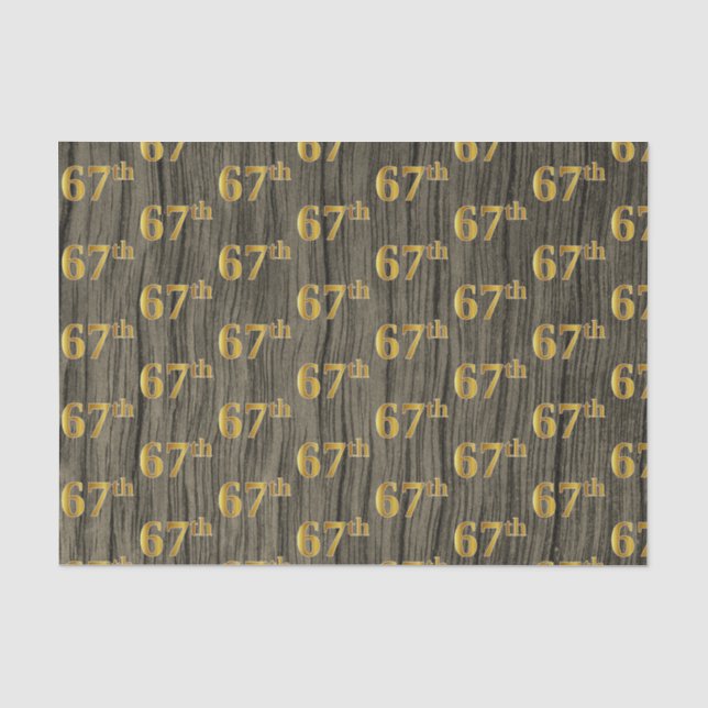 Imitate Wood, Imitate Gold 67. (siebenundsechzigst Seidenpapier (Vorderseite)