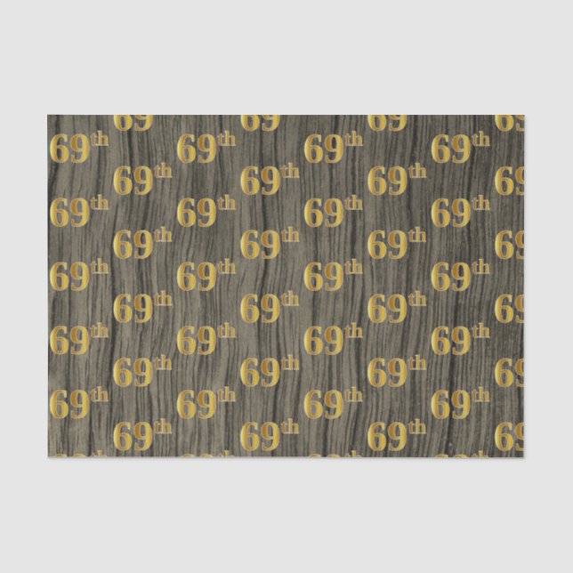 Imitate Wood, Imitate Gold 69. (Neunundsechzigste) Seidenpapier (Vorderseite)