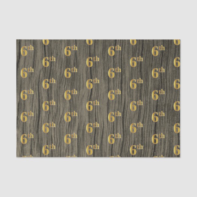 Imitate Wood, Imitate Gold 6. (6.) Event Seidenpapier (Vorderseite)