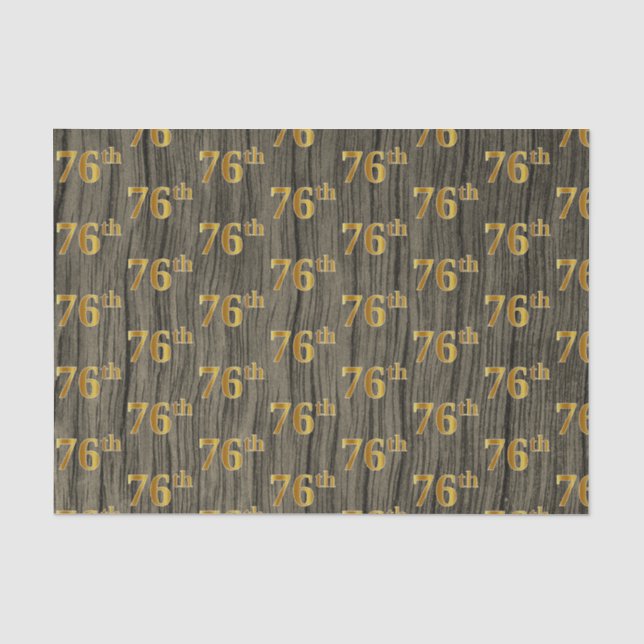 Imitate Wood, Imitate Gold 76. (76.-6.) Veranstalt Seidenpapier (Vorderseite)