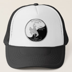 Imitate Wyoming Staat Quarter Truckerkappe