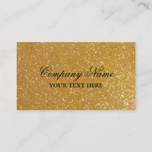 ImitatgoldGlitterluxusgeschäftskartenschablone Visitenkarte