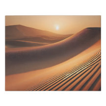 Affiche d'art fine Desert Dunes Sunset 11×14