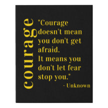 Citation motivationnelle sur COURAGE