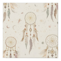Déco murale de nurserie Boho Dreamcatcher | Éthéré