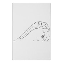 Dessin de conditionnement physique en ligne unique