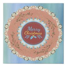 Joyeux Noël Art Moderne Wreath