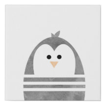 l'art du pingouin - déco mural pour enfants