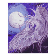 Licorne et la lune