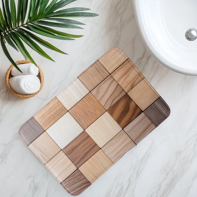 Imitation Holzkacheln Badematte (Von Creator hochgeladen)