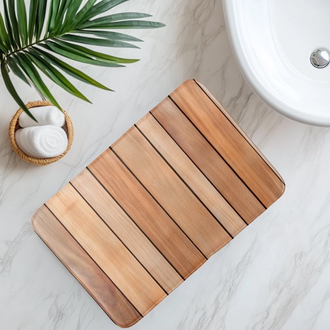 Imitation Holzlatte Badematte (Von Creator hochgeladen)