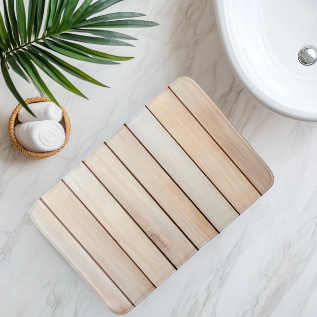 Imitation Holzlatte Badematte (Von Creator hochgeladen)