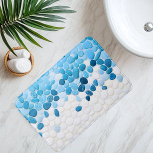 Imitation-Kieselsteinpfad unter Wasser Badematte