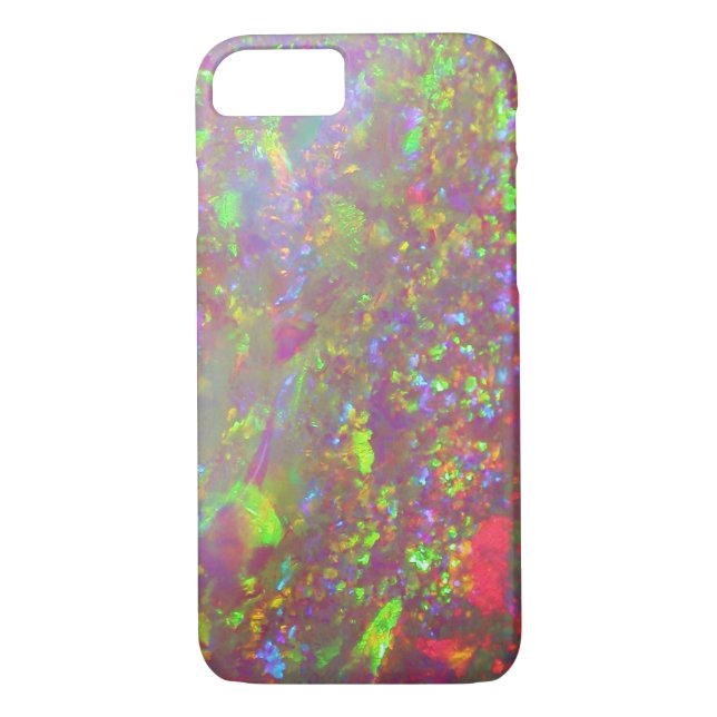 Imitatopaledelsteinedelstein bling bokeh Hipster Case-Mate iPhone Hülle (Rückseite)