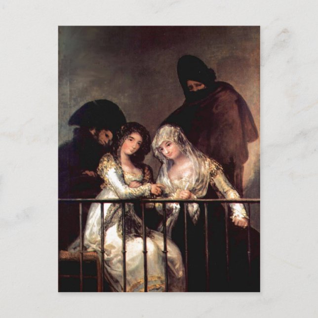 Imitator von Goya y Lucientes, Francisco de , besi Postkarte (Vorderseite)