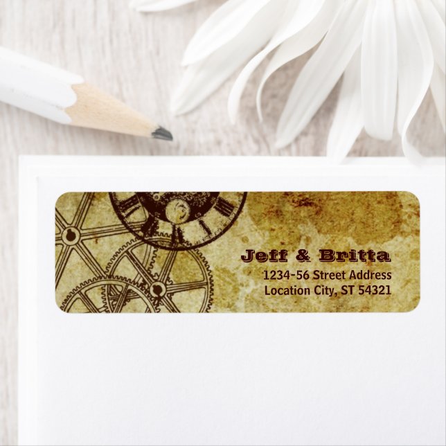 Imitats Antique Gold Viktorianisch Steampunk Weddi (Insitu)