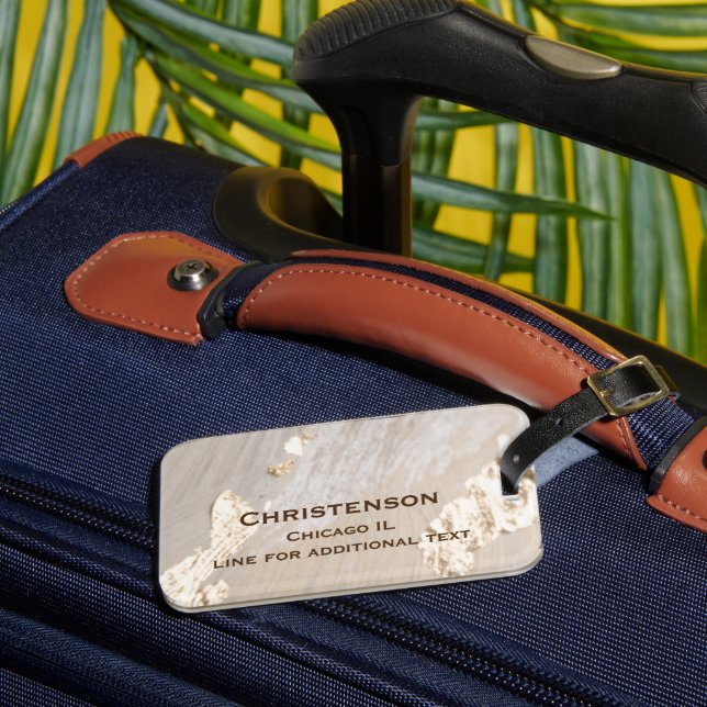 Imitats auf dem Gepäckanhänger für Wasserfarben (Vorderseite Insitu 3)