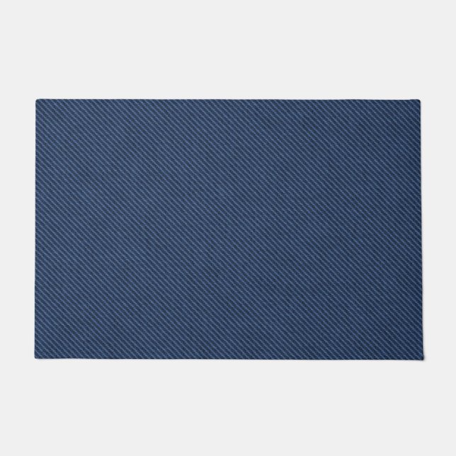 Imitats Blue Jeans Fabric Doormat Fußmatte (Vorderseite)