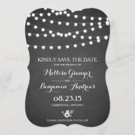 Imitats Chalkboard Wedding Save The Date