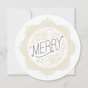 Imitats Glitzer Snowflake Feriengrüße Karte