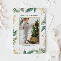 Imitats Gold Fohlen Pinsel Nadeln Foto Weihnachten