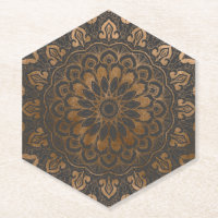 Imitats Gold Shimmer Mandala