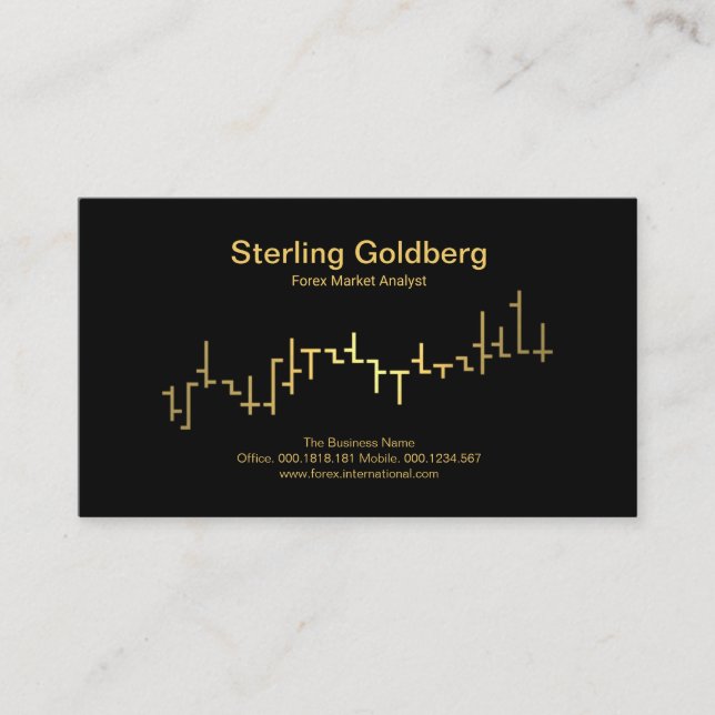 Imitats Goldbörse Devisenhändler Visitenkarte (Vorderseite)