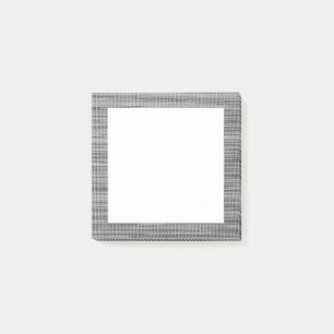 Imitats Grau Stoffe Gerahmt Post-it®-Hinweise Post-it Klebezettel