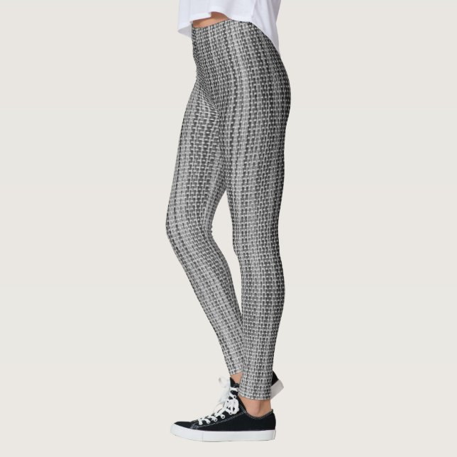Imitats Grau Stoffe Leggings (Links)