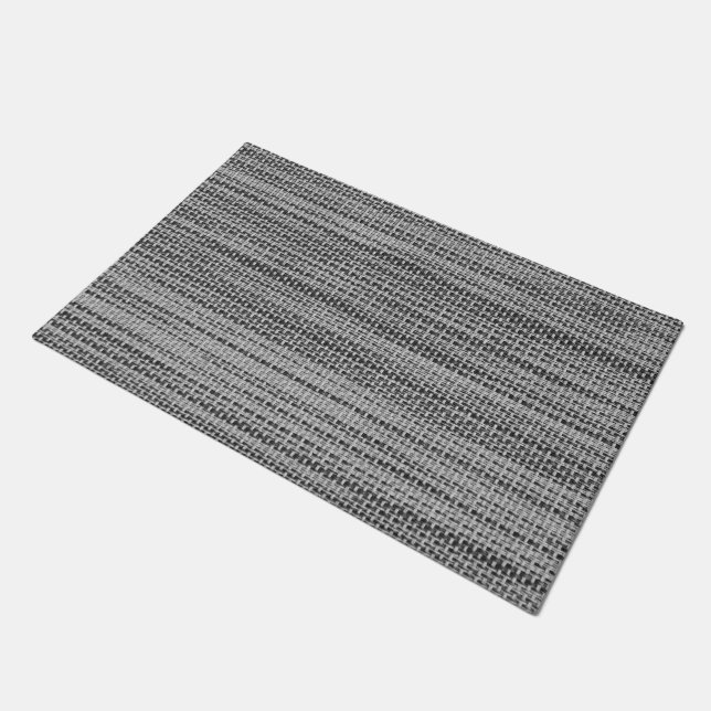 Imitats Gray Fabric Doormat Fußmatte (Schrägansicht)