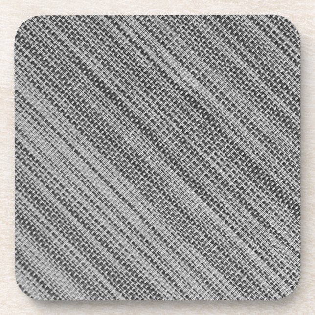Imitats Gray Fabric Untersetzer (Vorderseite)