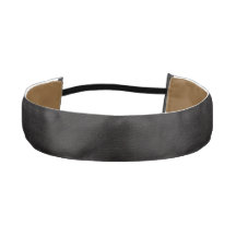 Imitats Leather Black Headband